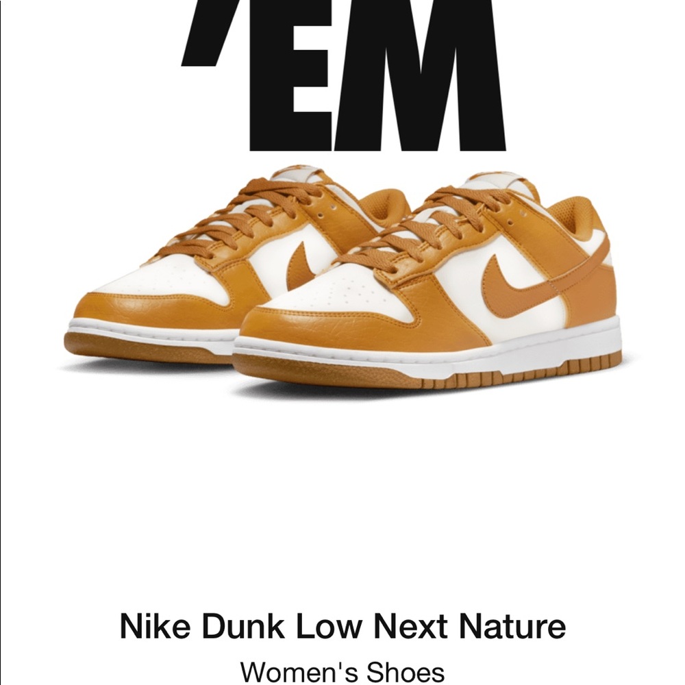 Nike Dunk Low NIB Size 7 - Next Nature